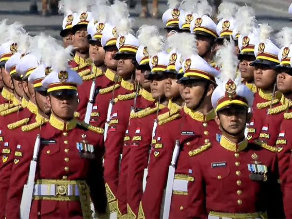 Indonesian contingent take part in Republic Day Parade. (Photo/PM Modi Youtube)