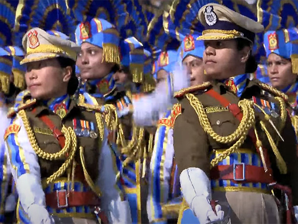 All-women marching contingent of Central Reserve Police Force (Photo/DD News )