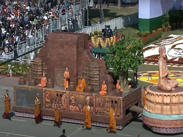 Bihar's tableau at the Republic Day celebrations (PMO Youtube) 