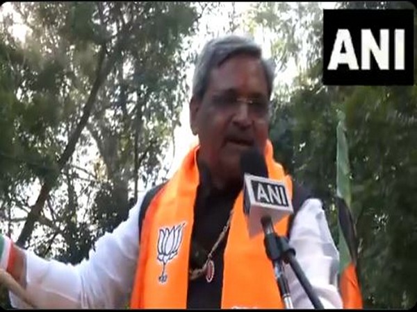 BJP candidate from Malviya Nagar, Satish Upadhyay (Photo/ANI)