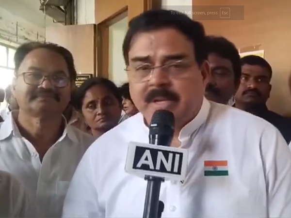 Andhra Pradesh Minister of Civil Supplies, Food & Consumer Affairs, Nadendla Manohar (Photo/ANI)