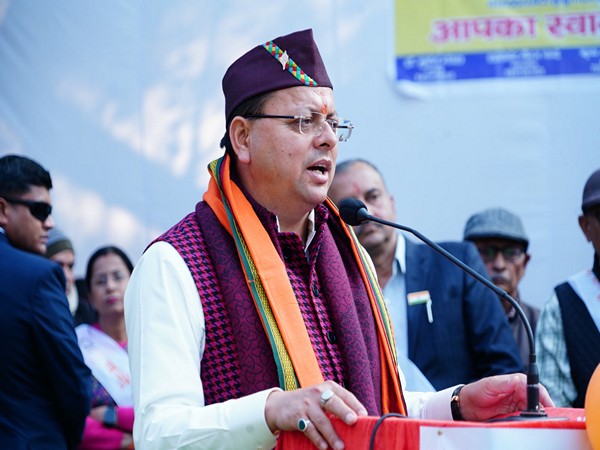 Uttarakhand Chief Minister Pushkar Singh Dhami (Photo/ANI)
