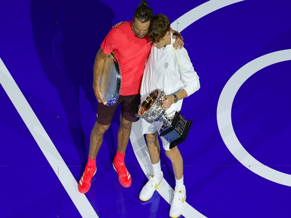 Alexander Zverev and Jannik Sinner (Photo- ATP Tour X/@ATPTourX)