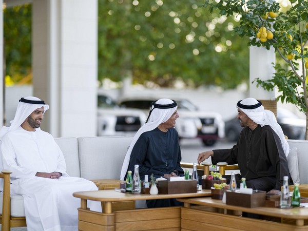 UAE President receives Ruler of Ras Al Khaimah (Photo/WAM)