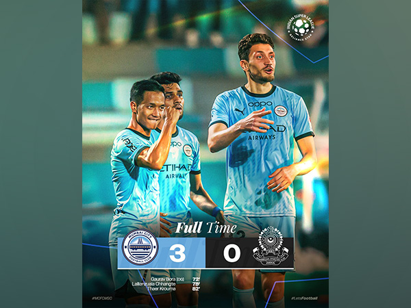 MCFC players celebrating (Photo: X/@IndSuperLeague)