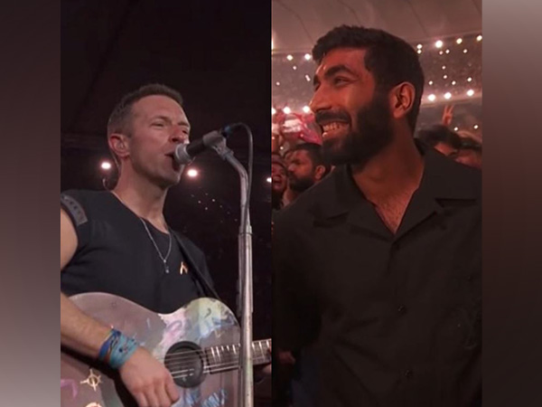 Chris Martin , Jasprit Bumrah (Image source: Instagram/ @disneyplushotstar)