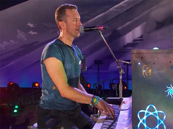 Chris Martin (Image source:Instagram/ @disneyplushotstar)