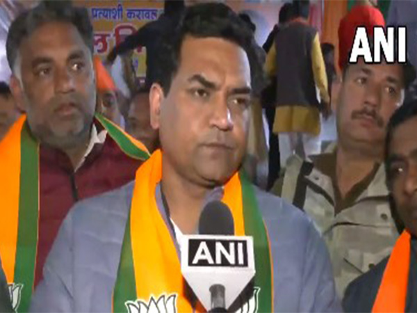 Bharatiya Janata Party’s candidate from Karawal Nagar constituency, Kapil Mishra (Photo/ANI)