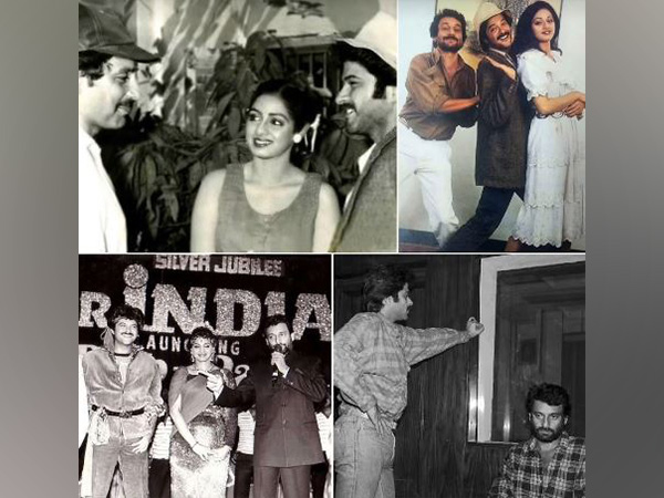 Throwback pictures of Anil Kapoor, Shekhar Kapur, Sridevi (Photo/Instagram/@anilskapoor)