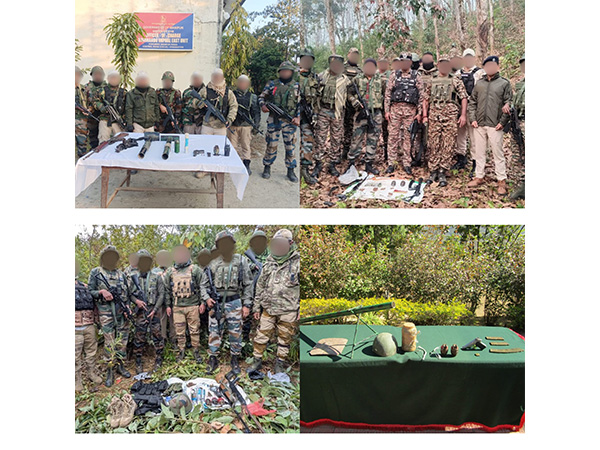 Security forces recover war-like stores from several districts of Manipur. (Photo: Indian Army)