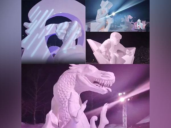 International Snow Sculpture Championship (Photo/aNI)