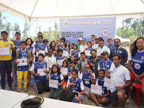Medal winners from the championship. (Photo- Mangalore Surf Club)