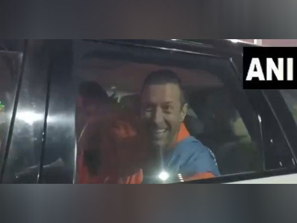 Coldplay's Chris Martin (Image source: ANI)