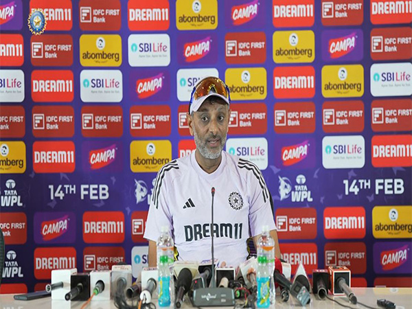 Indian batting coach Sitanshu Kotak. (Photo- ANI)