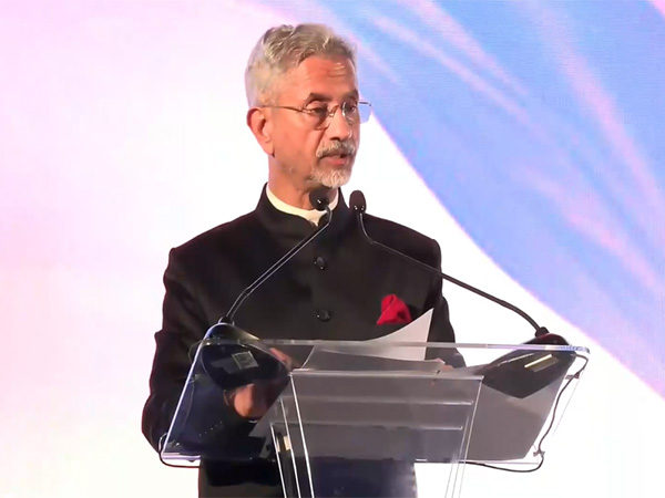 EAM Jaishankar delivering remarks during the Republic Day celebrations in Abu Dhabi (Photo/X@DrSJaishankar)