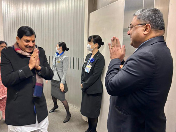 India’s Ambassador to Japan, Sibi George with Chief Minister of Madhya Pradesh, Mohan Yadav (Image: X@IndianEmbTokyo)
