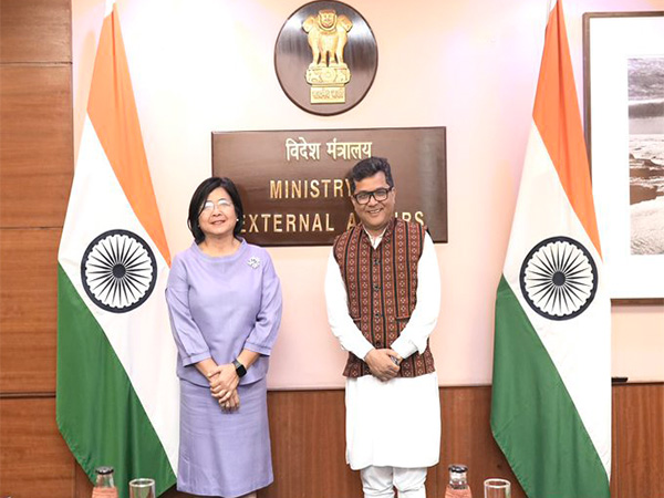 Minister of State for External Affairs, Pabitra Margherita with Pattarat Hongtong, Ambassador of Thailand (Image: X@PmargheritaBJP)