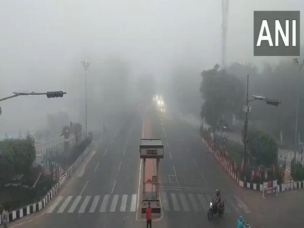 Dense fog engulfed the city (Photo/ANI)