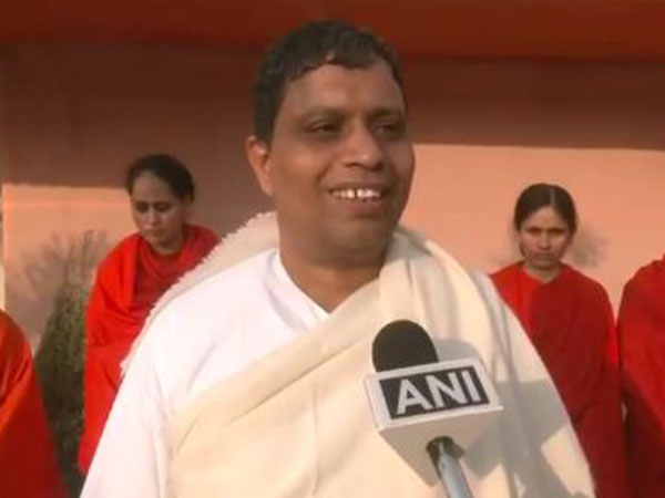 Patanjali Ayurved's Managing Director Acharya Balkrishna. (Photo/ANI)