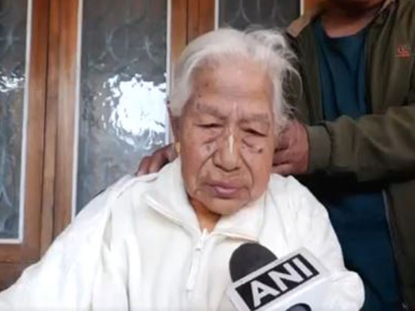 Manipuri classical dancer Thiyam Suryamukhi Devi (Image source/ANI)