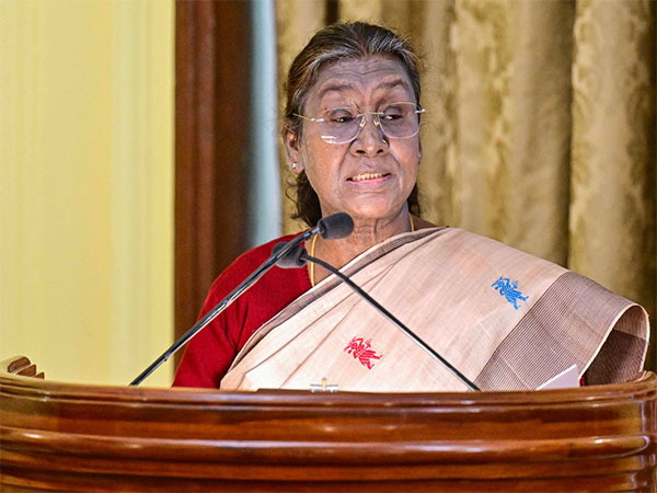 President Droupadi Murmu (Photo/ANI)