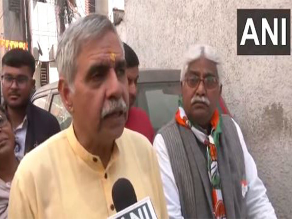 Congress candidate from the New Delhi assembly constituency Sandeep Dikshit. (Photo/ANI)