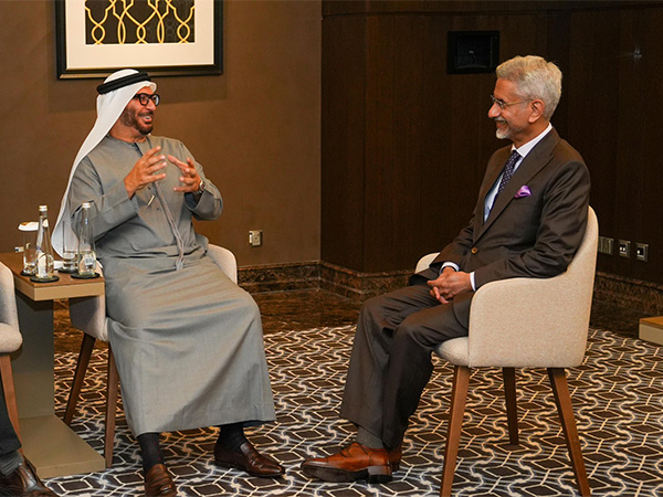 External Affairs Minister S Jaishankar meets UAE Diplomatic Advisor Anwar Gargash (Photo: X/ @DrSJaishankar)