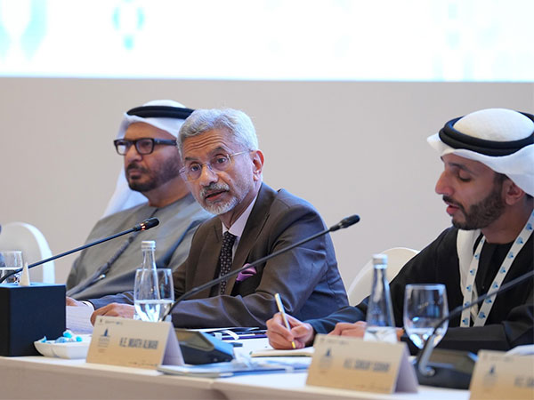 External Affairs Minister S Jaishankar addresses inaugural session of Raisina Middle East (Image Credit: X/@DrSJaishankar)