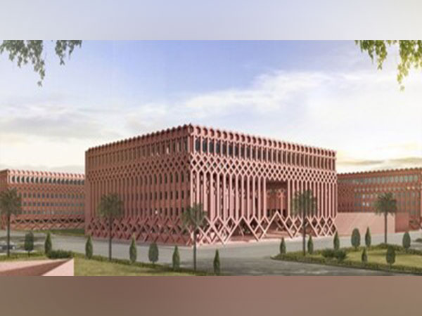 Upcoming campus of Chandigarh University Unnao, Lucknow located on the Lucknow-Kanpur highway