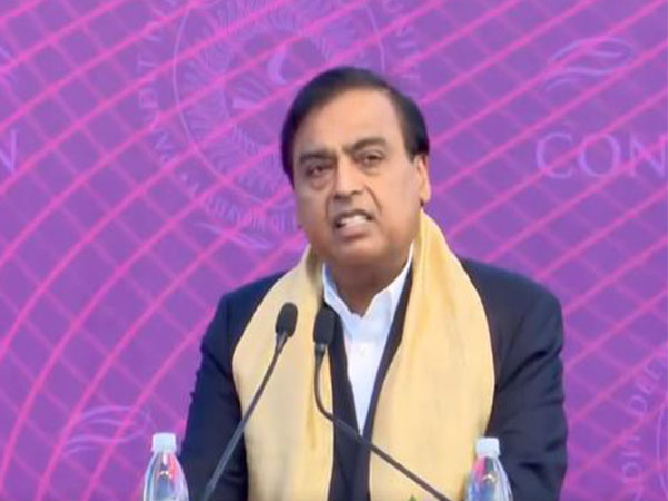 Mukesh Ambani, Founder-President of Pandit Deendayal Energy University (Image: ANI)