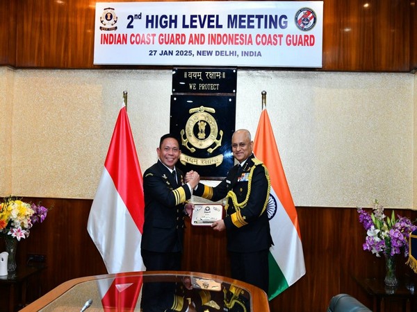 2nd High-Level meeting between Indian and Indonesian Coast Guards (Photo/Indian Coast Guard)