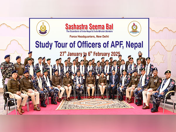 Study tour of Nepal Armed Police to India (Photo/Sashastra Seema Bal)