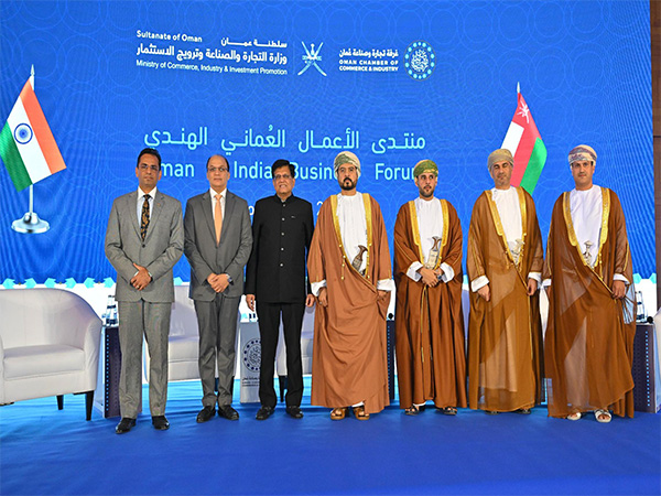  Union Minister Piyush Goyal at India-Oman Joint Business Council meeting (Photo/@PiyushGoyal)