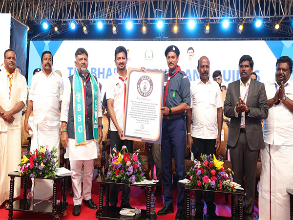 Tamil Nadu Deputy CM Udhayanidhi Stalin inaugurates diamond jubilee celebration of Bharat Scouts & Guides (Photo/X: @Udhaystalin)