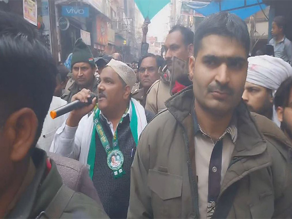 AIMIM Mustafabad candidate Tahir Hussain. (Photo/ANI)