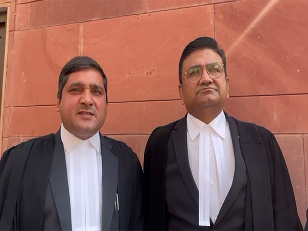 Advocates Chandrika Prasad Mishra and Rajeev Dubey (Photo/ANI)