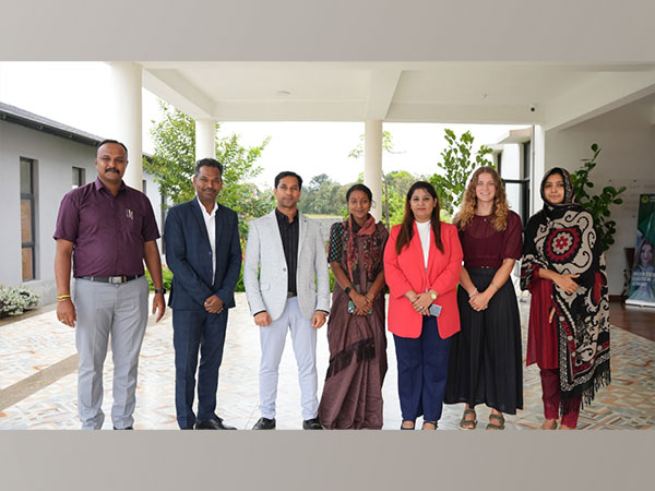 German team visiting the Primus B school campus