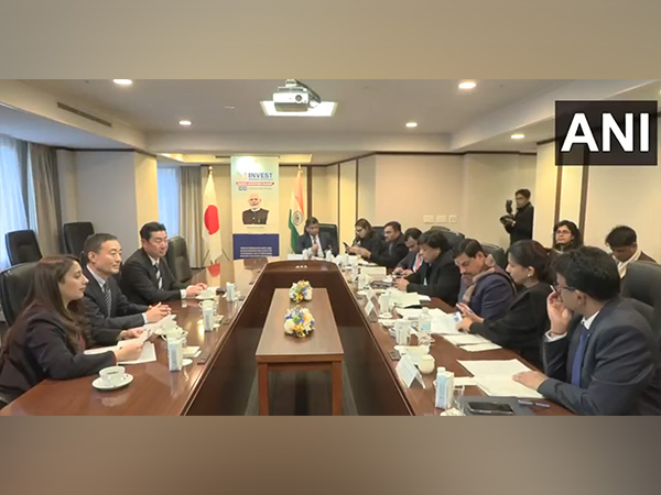 MP CM Mohan Yadav meets Nitori Holdings Co Ltd COO and President Toshiyuki Shirai (Photo/ANI)