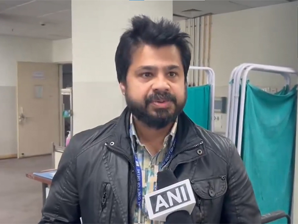 Burari Hospital CMO Dr Rohit Bharti (Photo/ANI)