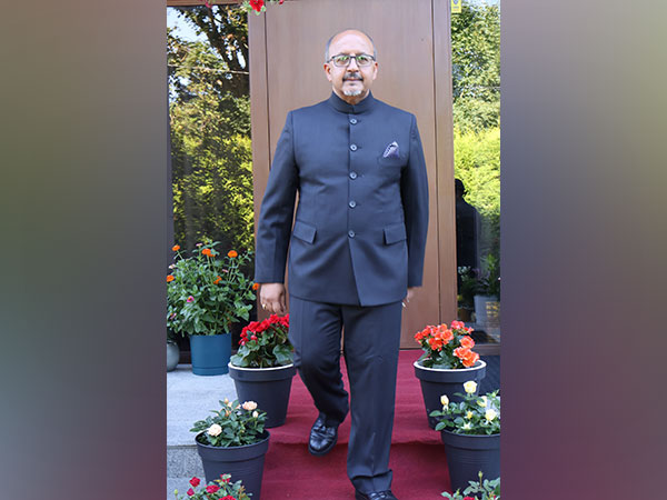 India's Ambassador to Estonia Ajaneesh Kumar (Photo Credit: X/@IndiainTallinn)