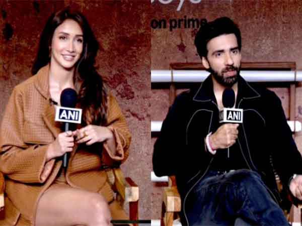 Shreya Chaudhry, Avinash Tiwary (Image source/ANI)