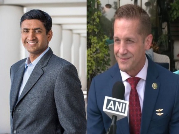  Indian-American Congressman Ro Khanna and Republican Lawmaker Rich McCormick (Photo/ANI and X@RoKhanna@)
