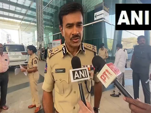 Hyderabad Police Commissioner, CV Anand (Photo/ANI)