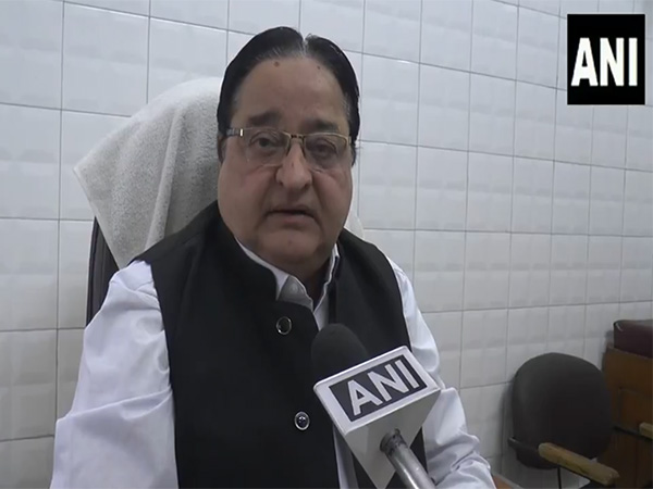 Samajwadi Party (SP) leader and former MP, ST Hasan (Photo/ANI)