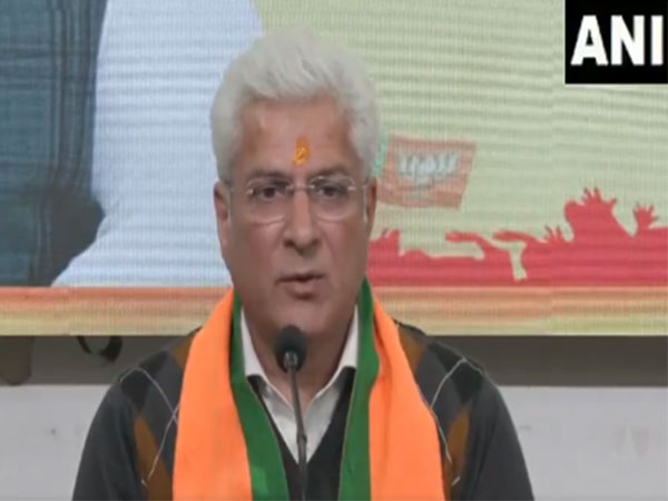 BJP candidate Kailash Gahlot (Photo/ANI)