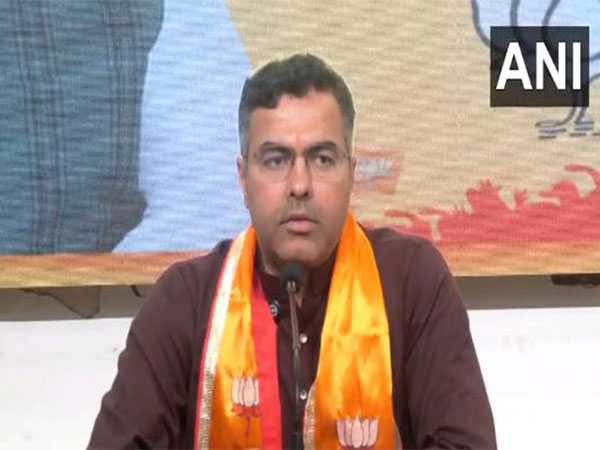 Bharatiya Janata Party (BJP) candidate from the New Delhi assembly constituency Parvesh Verma (Photo/ANI)