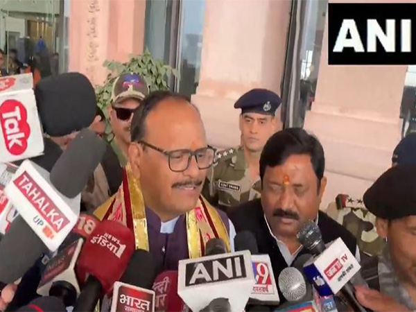 Uttar Pradesh Deputy Chief Minister Brajesh Pathak (Photo/ANI)