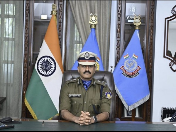 GP Singh takes charge as CRPF's new Director General (File photo/ANI)