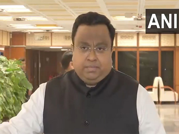 BJD MP Sasmit Patra (Photo/ANI)