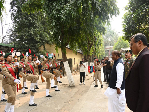 NCC launched Project Yuva Bhagidari at Cotton University, Guwahati (Photo/ANI)